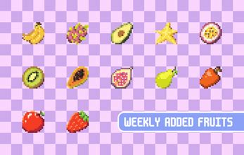 Pixel Fruits FREE 16x16 By Nougat