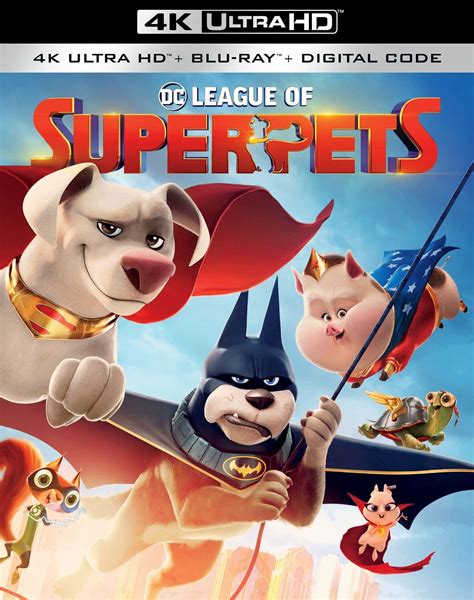 Dc League Of Super Pets Uhd K Blu Ray F Lmico