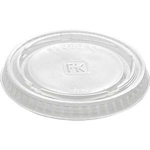 Fabri Kal XL250PC Clear 2 Oz Portion Cup Lid 1250 Ct Costco Business