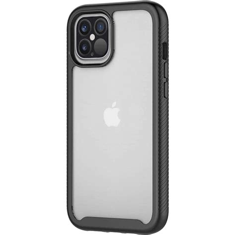 Saharacase Grip Series Carrying Case For Apple Iphone 12 Pro Max Black