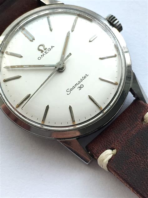 Serviced Omega Seamaster 30 Steel Calatrava Vintage Portfolio