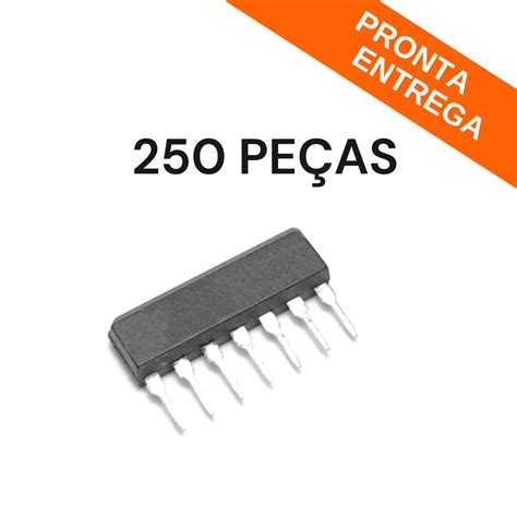 Kit 250 peças Circuito Integrado UPC1023H SIP 7 PTH Circuitos