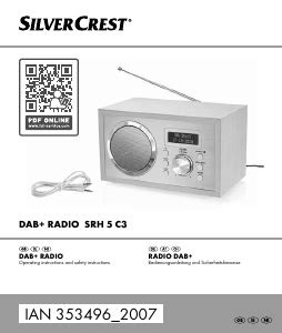 Bedienungsanleitung für SilverCrest Radios