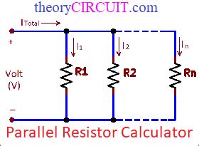 Parallel Resistor Calculator Tool TheoryCIRCUIT Do It Yourself