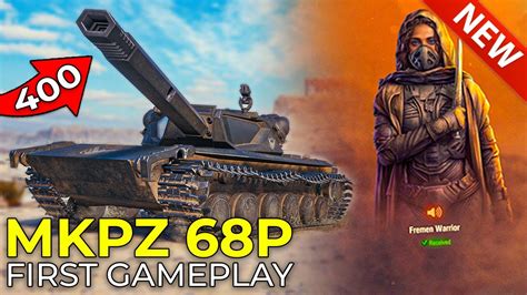 Worth New MKpz 68 First Gameplay Impressions World Of Tanks