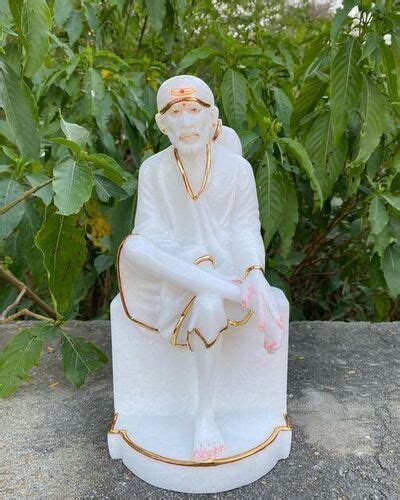 White Marble Sai Baba Statue At Best Price In Jaipur Dealfry Private