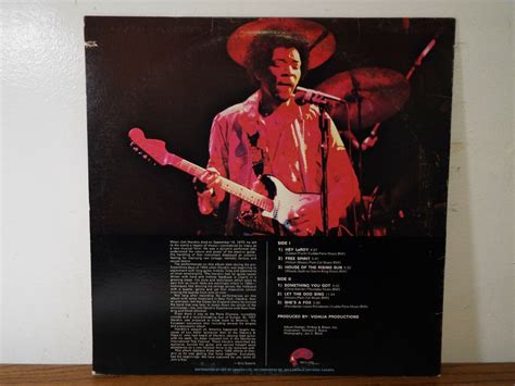 Jimi Hendrix In The Beginning 1972 Rock Lp Vinyl Album Ebay