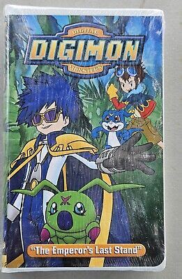 Digimon The Emperor S Last Stand Vhs Sealed Ebay