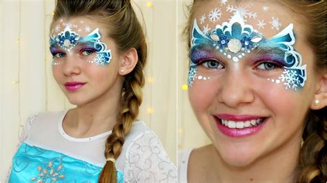 Easy Frozen Face Painting Ideas