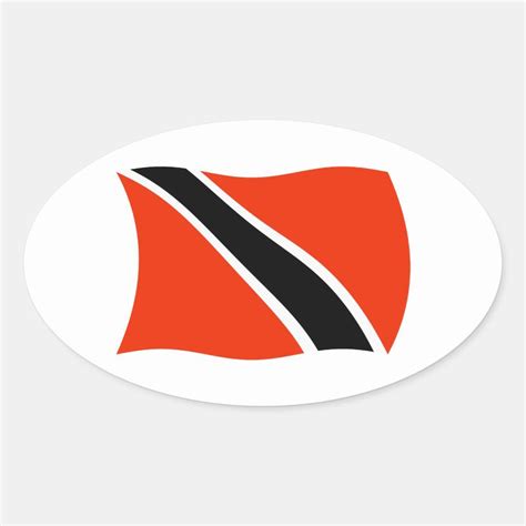 Trinidad and Tobago Flag Sticker Trinidad And Tobago Flag, Football ...