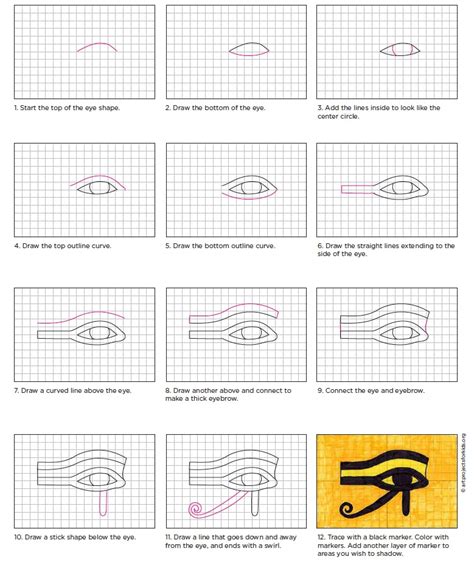 How To Draw Egyptian Symbols - Massmeat