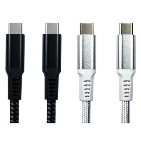 USB 10Gbps Type C M To Type C M Braided Cable USB From Cables