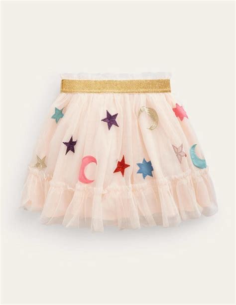 Tulle Appliqué Skirt Sandpiper Stars Boden Us