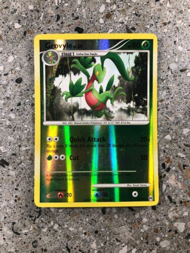 Pokemon TCG Cards Grovyle 39 99 Platinum Arceus Reverse Holo EXC EBay