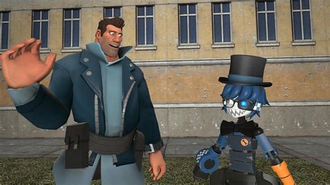 Gmod Tf2 Meeting Melen The Blu Sentry By Superfiregmod On Deviantart