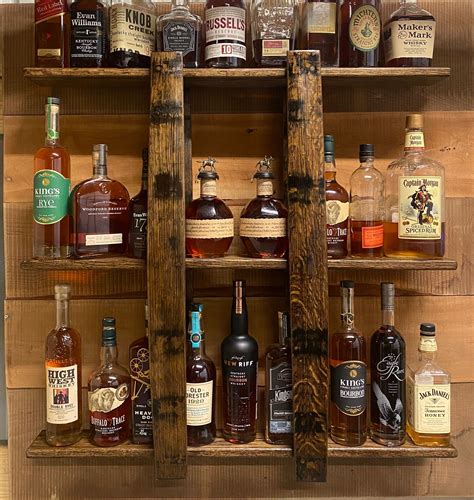 All of our bar shelves are made from 100% American oak and are very ...