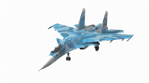 3d Model Sukhoi Su 33 Russian Navy Multirole Fighter Turbosquid 2003390