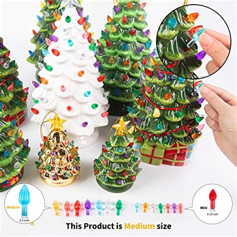 Ceramic Christmas Tree Replacement Light Bulbs National Artcraft Ornaments For Ceramic Christmas