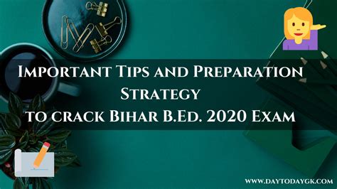 Important Tips And Preparation Strategy To Crack Bihar B Ed Exam