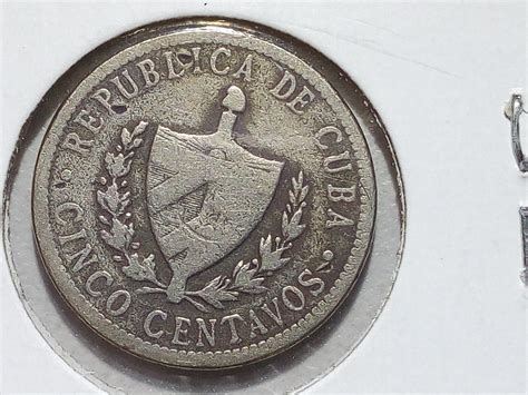 1920 Cuba 5 centavos coin - For Sale, Buy Now Online - Item #295846