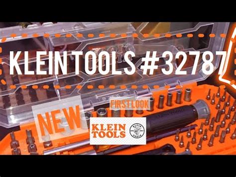 Klein Tools 32787 64 Piece Precision Ratchet And Driving System