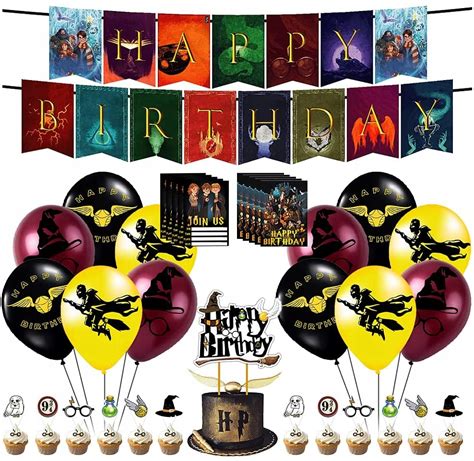 Zestaw Harry Potter Topper Balony Zaproszenia Z Allegro Pl