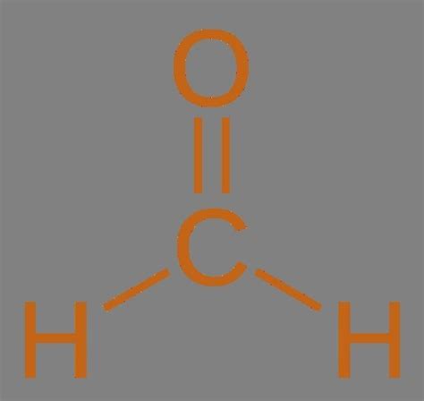 Structural Formula Of Methanal