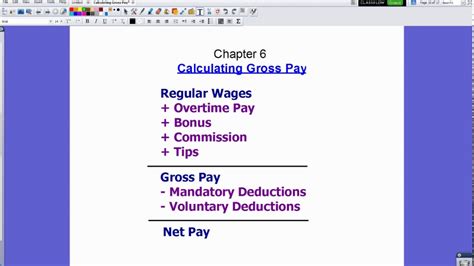 Calculate Gross Earnings From Net Pay