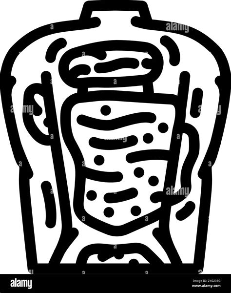 mud wrap spa therapy treatment  icon vector illustration stock