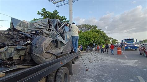 Accidente En La Carretera Villahermosa Frontera Deja Una Persona