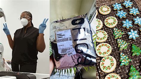 Figs Unboxing Work Christmas Baking And More Weekend Vlog Youtube