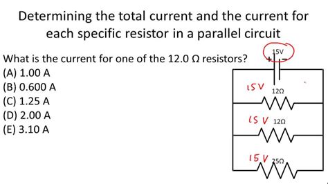 Ohm S Law For Parallel Circuits