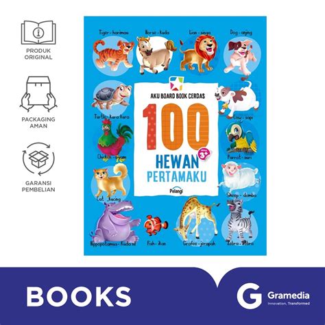 Jual Opredo Aku Board Book Cerdas 100 Hewan Pertamaku A Sitaresmi