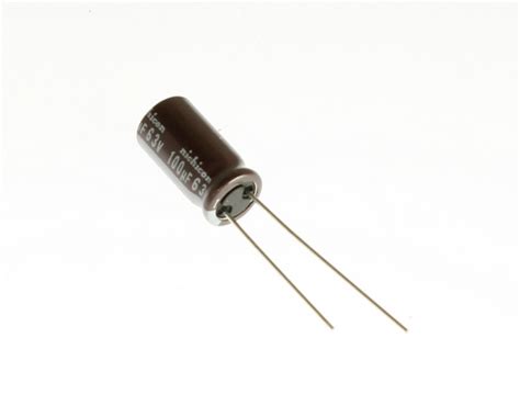 Upw J Mpd Nichicon Capacitor Uf V Aluminum Electrolytic Radial