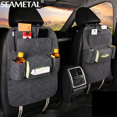 Car Organizer Storage Bag Back Seat Box Organizer Holder In Cars