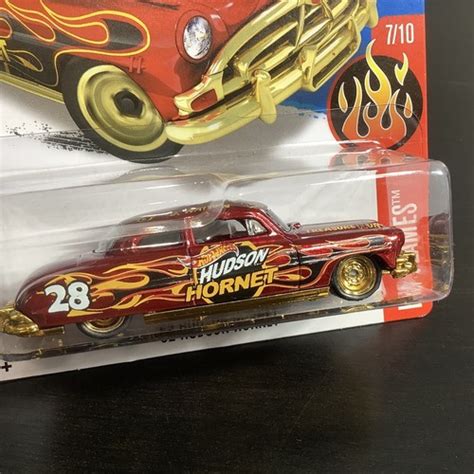 Hot Wheels Super Treasure Hunt Hudson Hornet VHTF Rare Hw