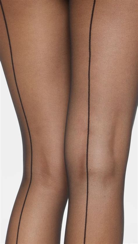 Wolford Individual 10 Back Seam Tights Shopbop Wolford Tights Women S Cover Up