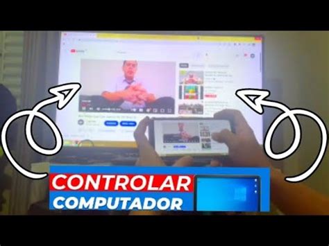 Como Acessar E Controlar O Pc Pelo Telefone Muito F Cil Youtube