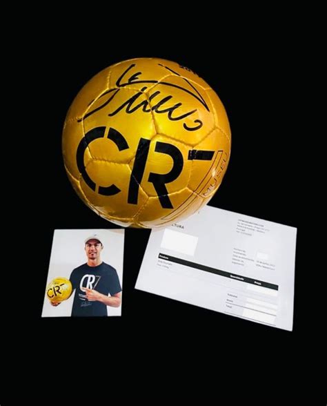 Cristiano Ronaldo - Football - ball - Catawiki