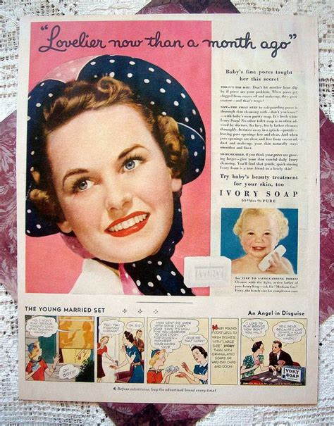 1945 Ad For Ivory Soap Ivory Soap Vintage Ads Pure Products