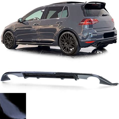 DYFUZOR SPOILER DOKŁADKA ZDERZAKA VW GOLF VII 7 GTI DYFUZOR SPOILER