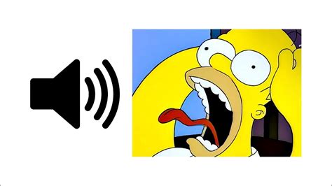 Homer Simpson Scream Sound Effect Prosounds Youtube