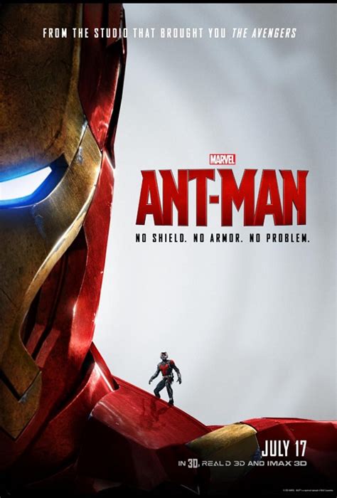 Marvel Ant-Man Movie Posters (Avengers Crossover) & TV Spot