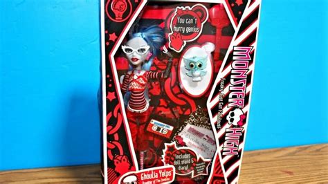 St Monster High Ghoulia Yelps Doll Sir Hoots A Lot