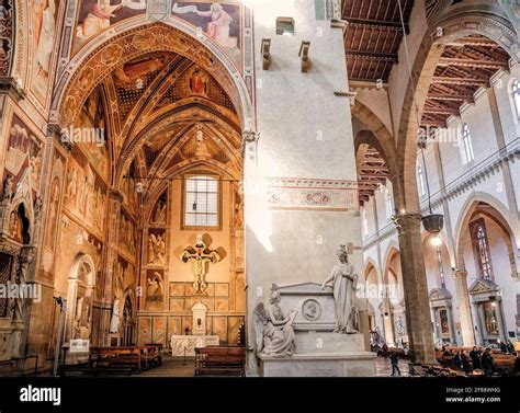 Santa Maria Novella, interior,Florence Stock Photo - Alamy