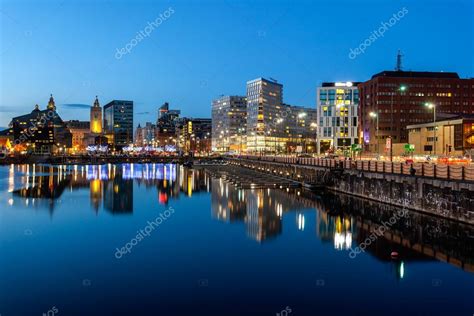 Liverpool skyline — Stock Photo © sakhanphotography #64787311