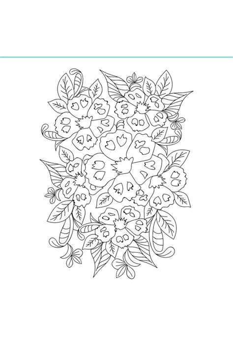 Easy Flower Doodle Illustration Doodle Flower Drawing Simple Bouquet