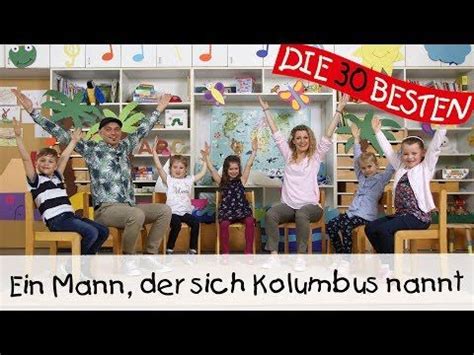 Ein Mann Der Sich Kolumbus Nannt Singen Tanzen Und Bewegen