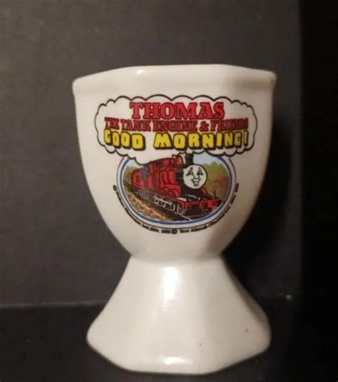 THOMAS THE TANK Engine Friends Good Morning Vintage Egg Cup 1986 4