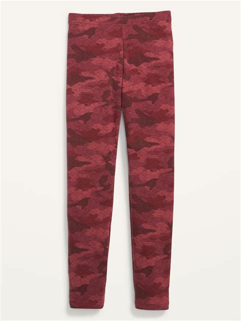 Printed Built In Tough Full Length Leggings For Girls Old Navy